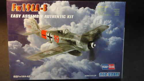 Llm - Avion  Fw 190 A-8   Hobbyboss  80244 - 1/72