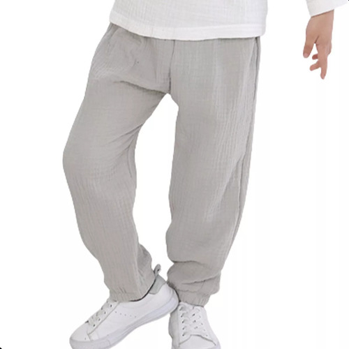 Pantalones Pants Jogger Liso Para Niños Linea Kid