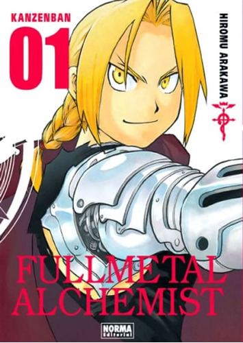 Fullmetal Alchemist Kanzenban Manga Tomo 01 Originales Esp