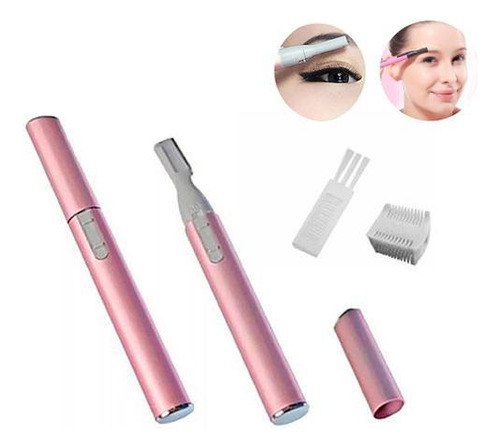 Mini Depilador Aparador Elétrico Sobrancelha Buço Caneta