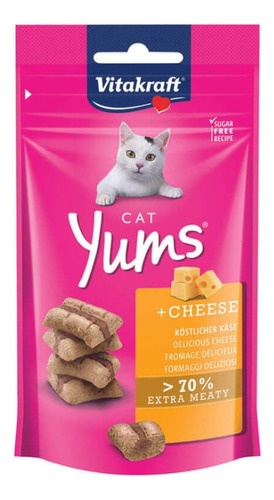 Vitakraft Yums Cat Snack Queso Para Gato | Mundozoo