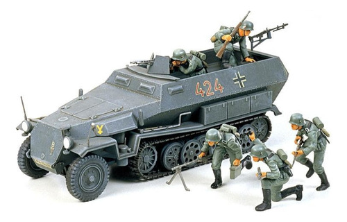 Tamiya 1/35 German Hanomag Sdkfz 251/1 Plastic Model Kit