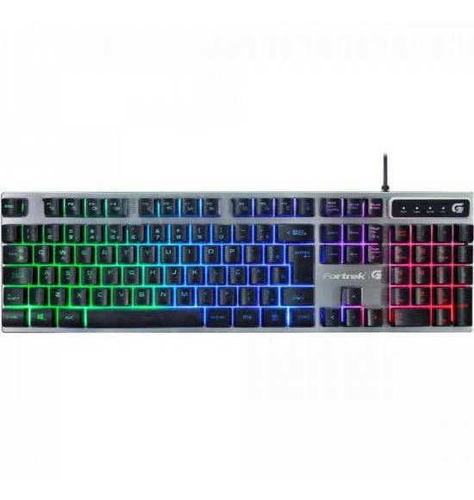 Imagem 1 de 1 de Teclado Gamer Multimídia Vickers Preto Fortrek G