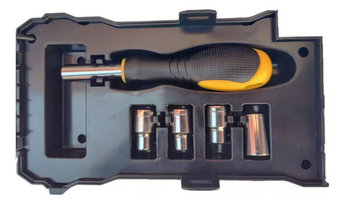 Linterna Con Kit De Herramientas Emergencia Usb Recargable Negro Blanco