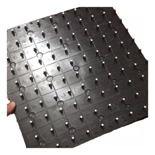 Soporte Pared Panel Shimmer Wall X49 Negro Pvc Fl Solo Panel