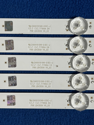 Tiras Leds Sony Kd-43x80j Phn Lb4305h V0_03 Hosp Pant* (Usado)