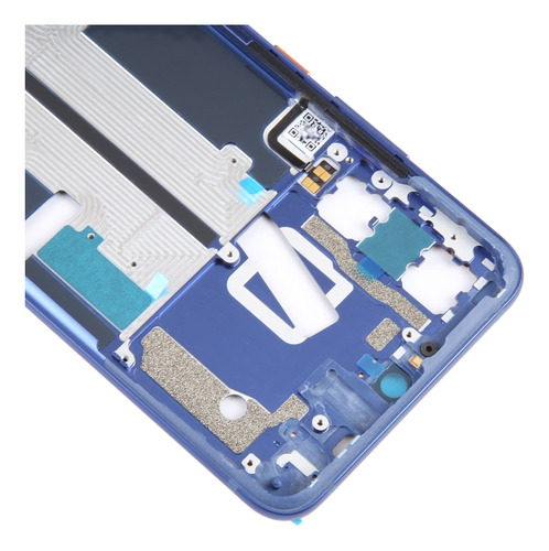Placa De Bisel Con Marco Intermedio Azul Para Zte Axon 10 Pr