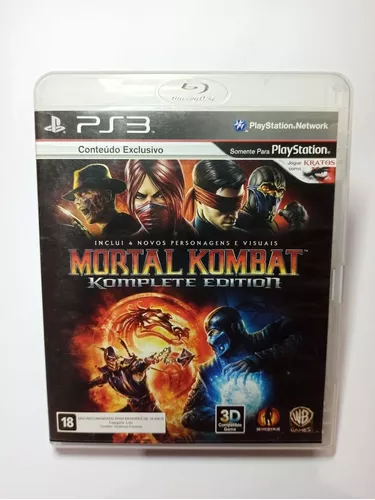 Mortal Kombat Komplete edition Xbox 360 original em mídia física