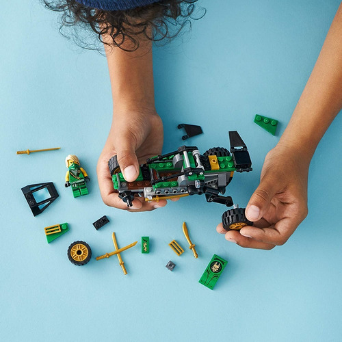 Lego Ninja Kit De Construcción De Carrito Todoterreno 127pz