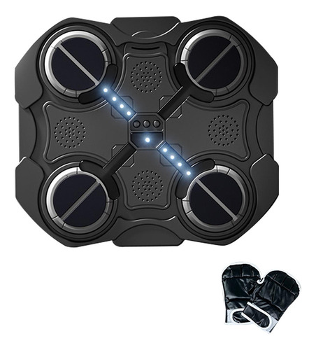 Máquina De Boxe Musical, Alvo De Parede De Boxe Preto