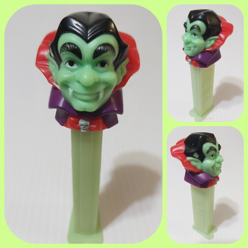 Dispensador Pez Drácula Portapastillas De Colección (Usado)