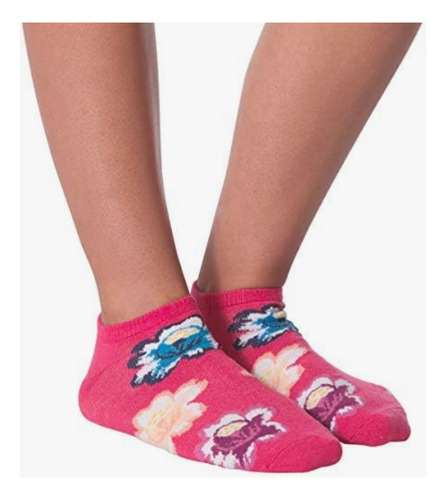 K. Bell Socks 6 Pares De De Corte Bajo Para Mujer Multicolor Floreado 4 A 10