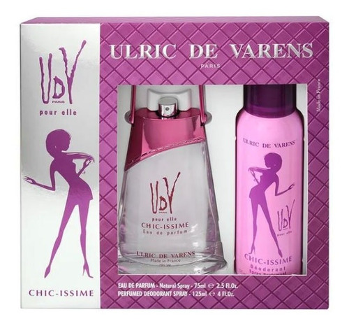 Perfume Ulric De Varens Chic Issimo 75ml + Deo