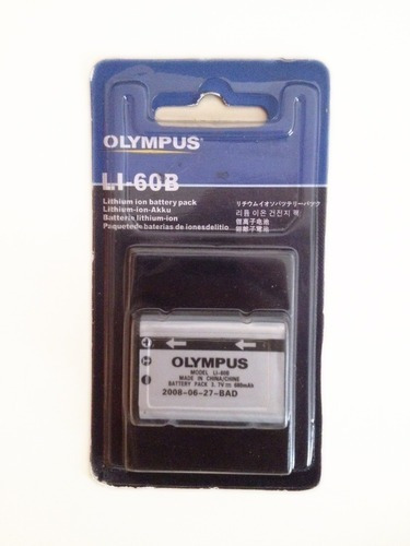 Batería Olympus Li60b Camara Recargable Li 60b