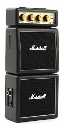 Mini Amplificador Marshall Ms-4 Doble Caja - Plus
