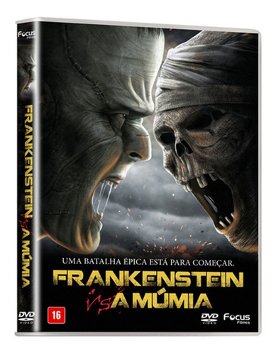 Dvd Frankenstein Vs A Múmia - Original Novo Lacrado