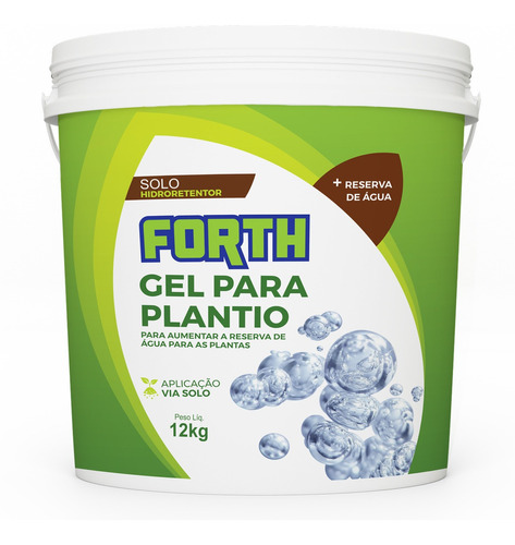 Forth Gel Para Plantio Hidrogel Retentor De Água - 2 Kg