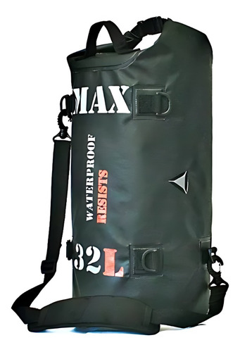 Bolsa Mochila Impermeável Viagem Motocicleta Moto 32 Litros