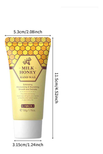 Máscara De Manos Hidratante Y Humectante O Milk Hand Wax 100