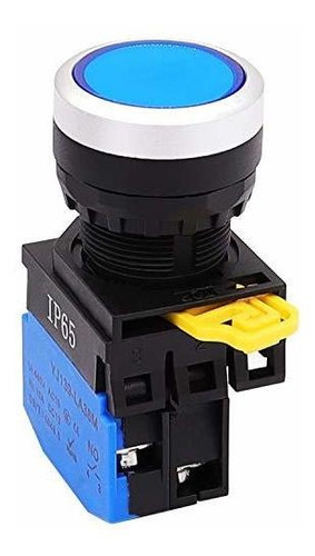 . in Color Opcional Luz Led 5 Momentary Push Button No