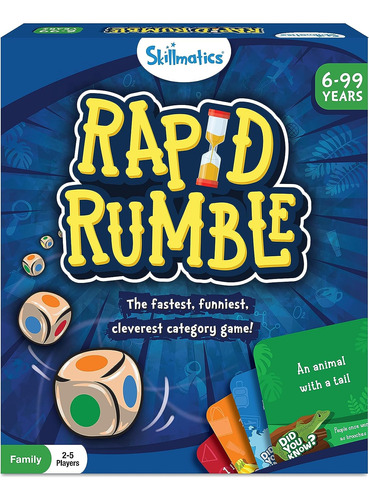 Juego De Mesa Skillmatics-rumble Rapido