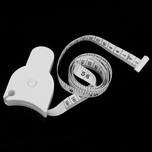 1x Cinta Métrica Para Medir El Cuerpo, Cintura, Salud, Pérdi