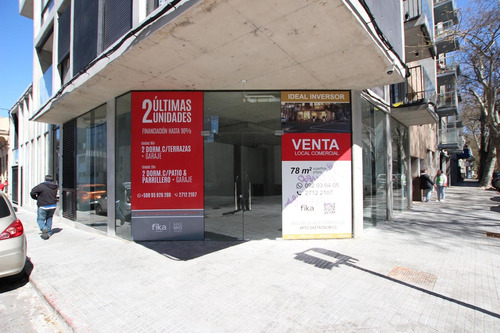 Venta Local Comercial A Estrenar!! En Esquina, Cordón Sur. Amplio, Luminoso, Apto Para Gastronomía.