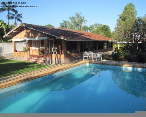 Chácara Residencial À Venda, Bananal, Campinas. - Ch00109 - 34666552