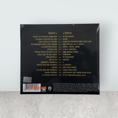 Luis Miguel Grandes Exitos 2 Discos Cd Nuevo