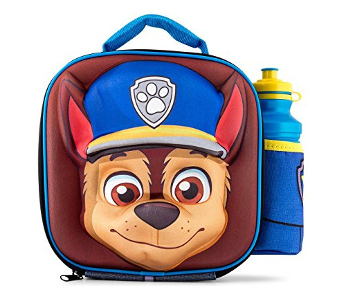 Paw Patrulla Persecución 3d Bolsa De Almuerzo Térmico J16lq