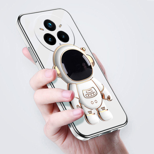 Funda Para Realme 14 Pro Plus 5 G Chapado Astronauta Anillo+mica