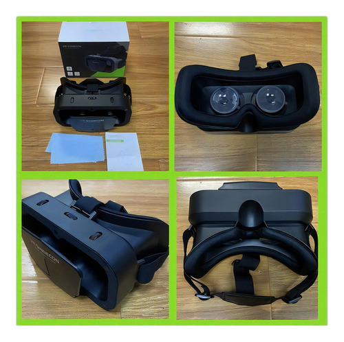 Óculos de realidade virtual Shinecon G10 3d VR com controle
