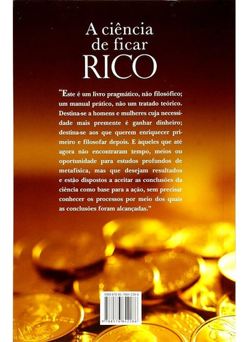 Livro A Ciência De Ficar Rico - Wallace D. Wattes