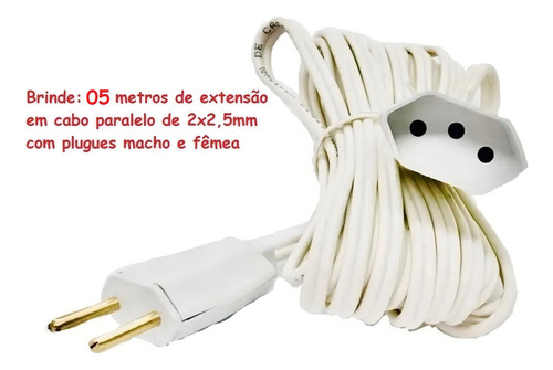 Tupia De Coluna Com 2 Bases 1300w 127v Ubermann + Brinde 110v