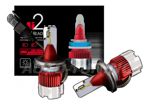 Cree Led F2 H4  Alta Y Baja 24000 Lm 12 Leds Csp 