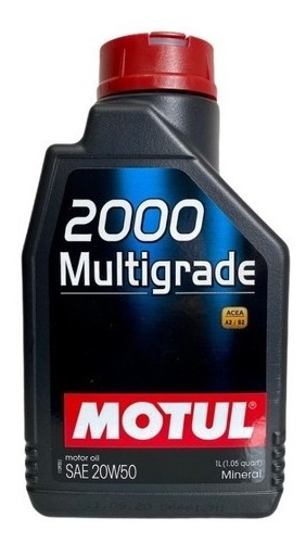 Aceite Motul 2000 Multigrado 20w - 50