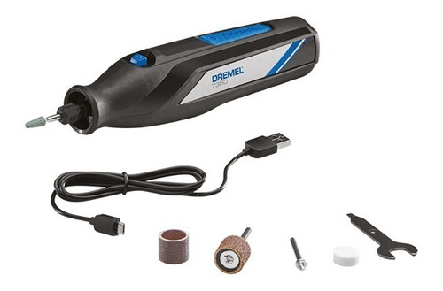 Minitorno Dremel 7350 Batería 4v Con 5 Accesorios