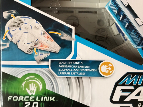 Lote De Halcon Milenario Star Wars Kessel Run Y Force Link (Usado)