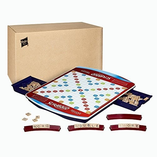 Juego Scrabble Deluxe Edition (exclusivo De Amazon)