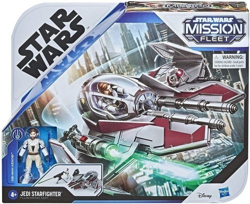 Star Wars Mission Fleet Jedi Starfighter Obi-wan Kenobi