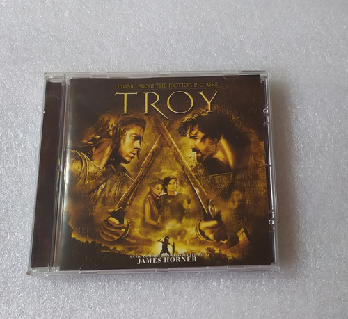 Cd Soundtrack Troy Troya Original Banda Sonido 