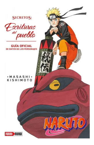 Naruto Guia 4 Escrituras Del Pueblo Panini Anime Español