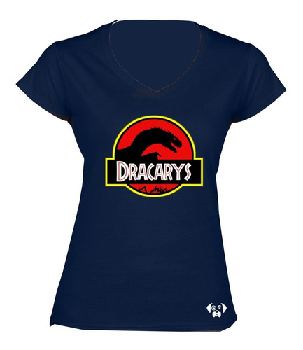 Sarcasmo-playera Dracarys Park Game Of Thrones Color Dama 