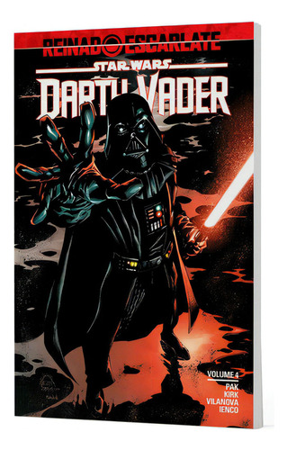 Star Wars: Darth Vader (2021) Vol.04 - Reinado Escarlate, De Greg Pak., Vol. 4. Editora Panini, Capa Mole Em Português, 2023