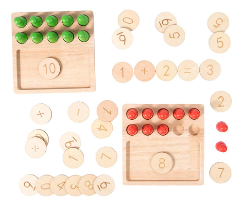 Montessor Toys-juguete Educativo Interactivo Para Contar