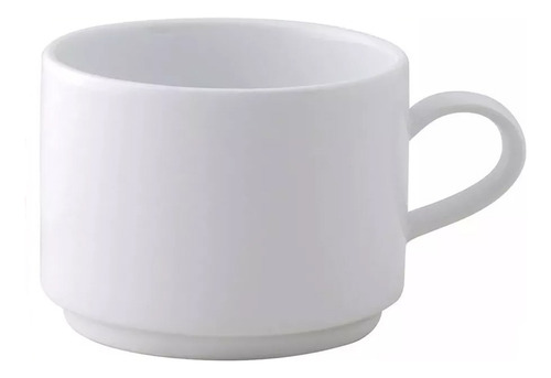 Tazas De Porcelana Blanca 160 Cc X12