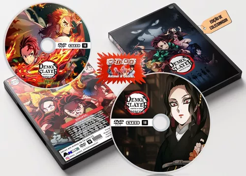 Dvd Demon Slayer 3 Kimetsu No Yaiba 3 Legendado Swordsmith