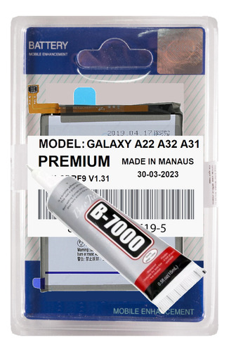 Bateria A22 5g Premium Gold Edition + Cola