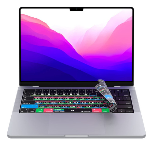 Protector De Teclado Davinci Resolve Para Macbook Pro 2021