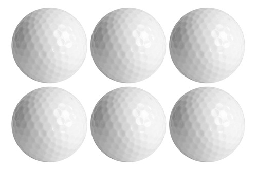 Pelota De Golf Luminosa Led De Caucho Sintético De 6 Piezas,